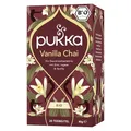 Pukka | Bio Gewürzteemischung "Vanilla Chai" | Zimt, Ingwer & Vanille | Tee für eine ultimativ natürlich-süße Belohnung | 1er Pack | 20 Teebeutel