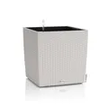 LECHUZA CUBE Cottage 40  Komplettset lichtgrau