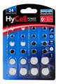 HyCell 24x Knopfzellen-Sparset / verschiedene Größen Knopfzelle