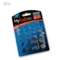 HyCell 24x Knopfzellen-Sparset - je 2x CR2032 CR2025 CR2016 CR1620 LR41 LR43 ...