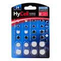 HyCell Knopfzellen-Set Alkali-Mangan/Lithium 1,5 / 3,0 V, 24 St.