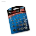24x Knopfzellen-Sparset HyCell - je 2x CR2032 CR2025 CR2016 CR1620 LR41 LR43 ...