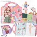 4010070702410 Zestaw Dress Me UP Top Model Collage Book 13574A Depesche