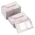 PRICARO Terminkarte Lila, 200 Stück