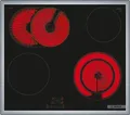 Bosch PKN645BA2E Serie 4 Autarkes Glaskeramik-Kochfeld, 60 cm breit, mit Rahmen