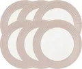Greengate Alice Speiseteller creamy fudge 26,5cm Set6