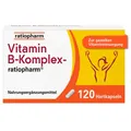 Vitamin B-Komplex-ratiopharm® Hartkapseln: Gut versorgt mit allen 8 B-Vitaminen in nur einer Kapsel. B-Vitamine für Energie* und Vitalität** - Jetzt 20% mit dem Code ratiopharm20 sparen*