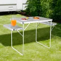 Campingtisch mit seitlichen Ablagen Maße: ca. 116/79,5 x 60 x 70cm