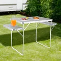 Campingtisch seitliche Ablagen ca. 116/79,5x60x70cm neu