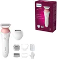 Philips Lady Shaver Series 6000 – Kabelloser Rasierer mit 6 Zubehörteilen Körper