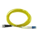 BlueOptics Duplex LWL Patchkabel LC-UPC/ST-PC Singlemode 2 Meter