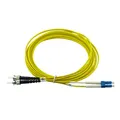 BlueOptics Duplex LWL Patchkabel LC-UPC/ST-PC Singlemode 2 Meter