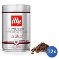 12x Illy Kaffee Bohnen Röstung Intensität 250 g Multicolore Packung Kunststoff