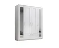 Kleiderschrank HARPER BODMIN BHT 156x191x50 cm weiß Drehtürenschrank