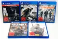 Bundle Watch Dogs Division Call Duty Ops III Witcher 3 Last Us PlayStation 4 PS4