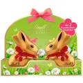 LINDT Schokolade, Lindt Goldhase Best Friends mit zwei Freundschaftsbändchen 100g