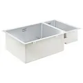 Grohe Unterbauspüle 31575SD1 76x45cm, 1,5 Becken, links einbaubar, Edelstahl