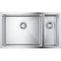GROHE 31575SD1 Unterbau-Edelstahlspüle K700 31575_1 1,5 Becken 760x450 mm EB links - Silber