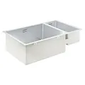 Grohe Unterbauspüle 31575SD1 76x45cm, 1,5 Becken, links einbaubar, Edelstahl