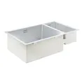 GROHE K700 Unterbau Edelstahlspüle, 760x450mm, 1,5 Becken, Edelstahl (31575SD1)