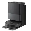 Roborock Saugroboter Qrevo Master 10000pa Saugkraft, All-in-One-Dock, 60,00 W, heißes Wasser Wischmopp, FlexiArmDesign™-Seitenbürste für vollständige Kantenabdeckung, AI Hindernisvermeidung, automatische Entleerung, schwarz