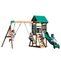 Spielhaus für Kinder mit Rutsche, Schaukel, Kletterleiter, Backyard Discovery