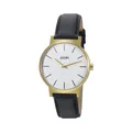 Joop Herrenuhr Quarz Armbanduhr Edelstahl Lederband JP100841F04