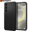 Handyhülle für Galaxy S24 Spigen Case Cover Etui Futeral Hülle Tasche Schwarz