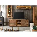 TV-Board Akazie 175x40x63 natur lackiert BARK #111