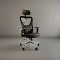 CLOUVOU CleverSeat ergonomischer Bürostuhl 150 kg Schreibtischstuhl Kopfstütze