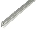 Alberts 030852 Eckprofil | selbstklemmend | Aluminium, silberfarbig eloxiert | 2000 x 19,5 x 38,9 mm