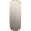 Muuto Framed Spiegel, large, taupe