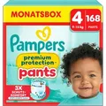 PAMPERS Premium Protection Pants Gr.4 Maxi 9-15kg Monatsbox 168 Stück