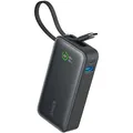 Anker Powerbank Nano, 10000mAh, USB-A & 2x USB-C, schwarz, Ladeleistung 30 Watt