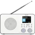 TechniSat VIOLA 2 C IR portables Internetradio DAB+ UKW WLAN 3 Watt RMS - Weiß