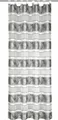Neusser Collection Schlaufenschal mit Gardinenband Irma grau, 135 x 245 cm