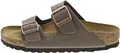 Birkenstock Unisex Arizona Mocca, Birkibuc FLIP Flops, braun, 36 EU