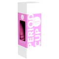 Loovara Period Cup Größe L Menstruationstasse Latex pink vegan, Periodentasse