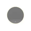 Home Deluxe - LED-Spiegel SILA - 80 cm - Rund - 3 Verschiedene Lichtfarben - Antibeschlagssystem - 38 Watt Gesamtleistung I Wandspiegel Badspiegel Badezimmerspiegel