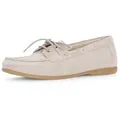 Gabor Bootsschuh, Flats, Schlupfschuh, Slipper, mit Mokassinnaht beige 41 EU (7,5 UK)