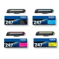 Brother Toner-Set TN-247 Multipack Cyan Magenta Gelb Schwarz DCP-L3510 DCP-L3550 HL-L3210 HL-L3230 HL-L3270 MFC-L3710 MFC-L3730 MFC-L3750 MFC-L3770 Toner Tonerset TN247 Patrone Kartusche TN247BK TN247C TN247M TN247Y