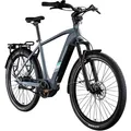 Zündapp X850 Trekking E Bike 27,5 Zoll Pedelec 165-185 cm Trekking Fahrrad Riemenantrieb Elektrofahrrad 550Wh 7 Gang