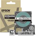 LK-5TBJ Beschriftungsband 18mm schwarz auf transparent (C53S672066)