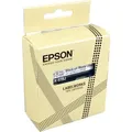 Schriftband Epson LK-5TBJ schwarz auf matt transparent 18mm x 9m