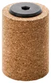 Kork-Bürste | Kork-Roller | Rotor-Kork-Roller | 70x97 mm | Skiwachs & Skiservice