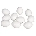 Plastik-Eier 6cm ø  10 Stück Kunststoff Ei Ostern