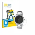 BROTECT 6 Stück Schutzfolie für Casio MTP-1302PD Displayschutz Folie Made in Germany, Ultra-Klar