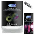 Durex aufregendes Erotik-Set mit Performa Kondomen 40 Stück Intense Orgasmic Gel