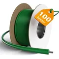 Wiltec - 100 M Mähroboter Begrenzungskabel Ø 2,45 Mm, Verzinnter Kupferdraht, Leitkabel Für Rasenroboter, Universal Begrenzungsdraht Kompatibel Mit Diversen Rasenmähern