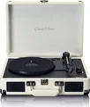 Classic Phono Kofferplattenspieler TT-115CR | Bluetooth | USB | 3 Geschwindigkeiten | Riemenantrieb | Holz | Creme